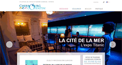 Desktop Screenshot of cherbourgtourisme.com