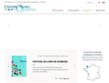 Tablet Screenshot of cherbourgtourisme.com